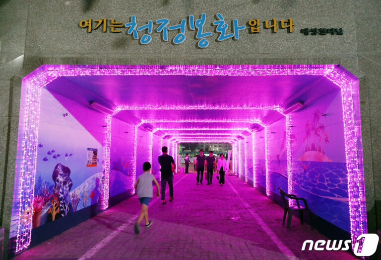 Busan Cinema Center: Night Lights at BIFF Square